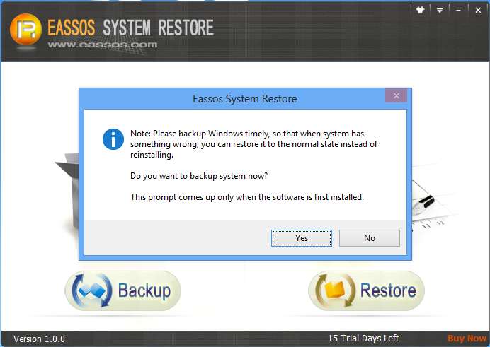 system backup